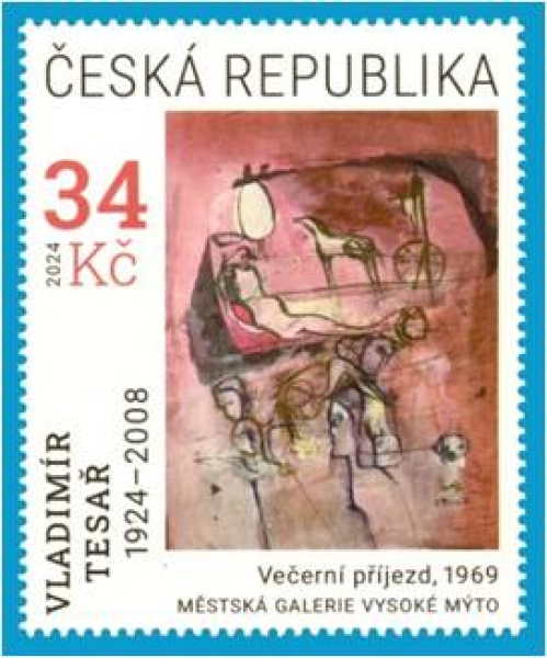 1239 / 1302 ● - 2024 kompletní razítkovaný (ražený) ročník